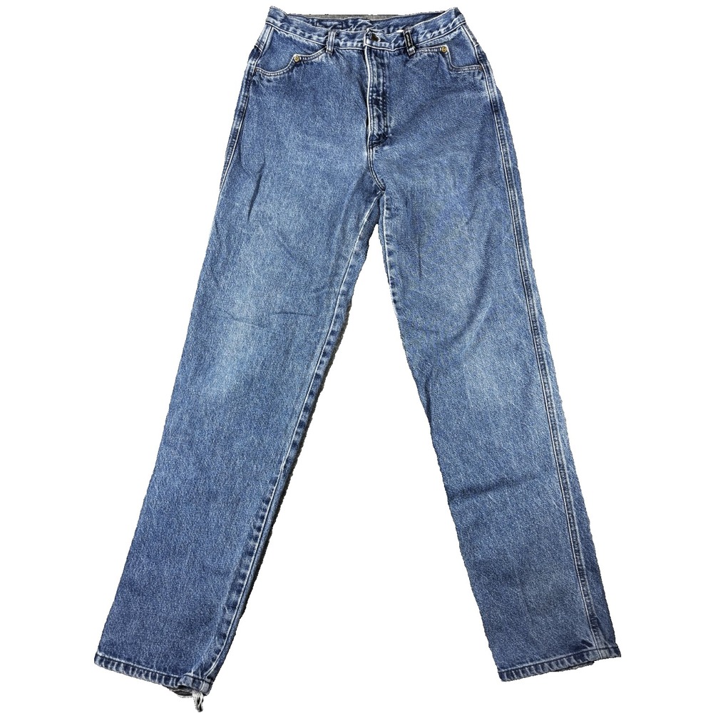 Rocky Mountain Western Jeans 28x35 High Rise Rodeo‎ Cowgirl USA Flawed Vintage